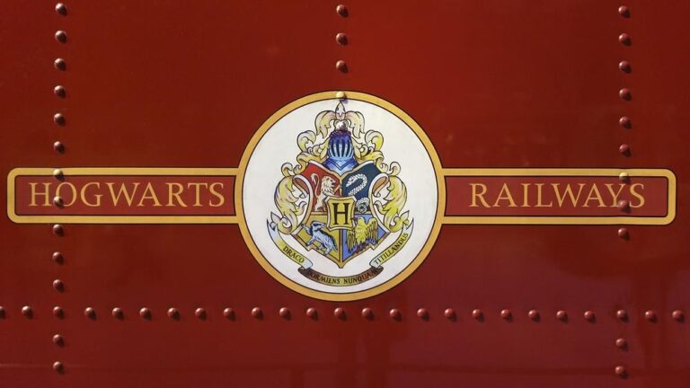 Hogwarts Railways sign