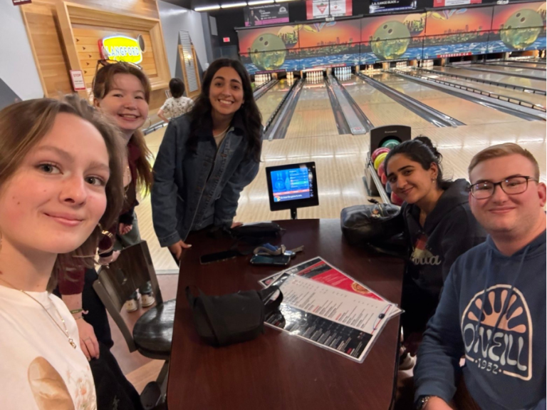 AYA Group outing to the bowling alley